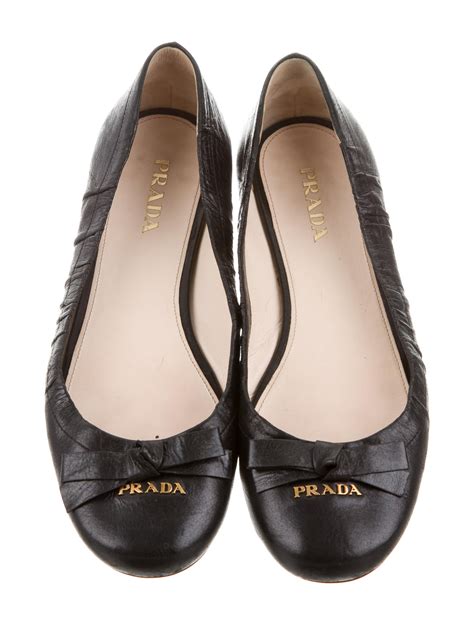 prada ballerine ballet flats.